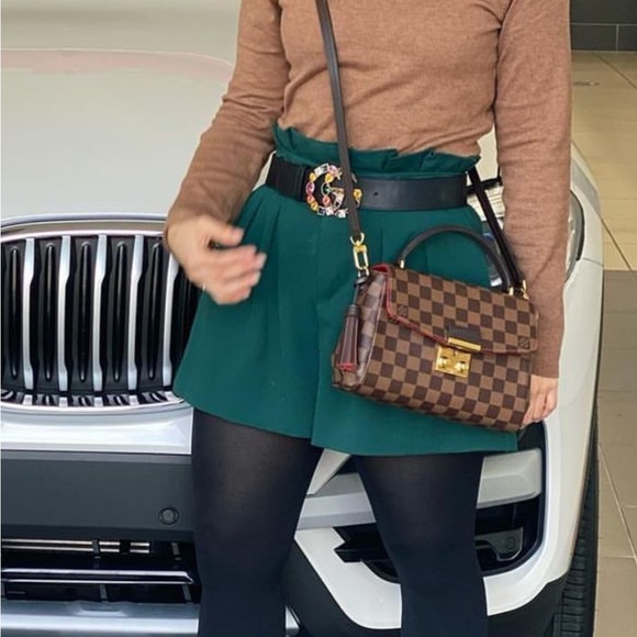 Gucci leather belt with crystals - Picture 4 of 4